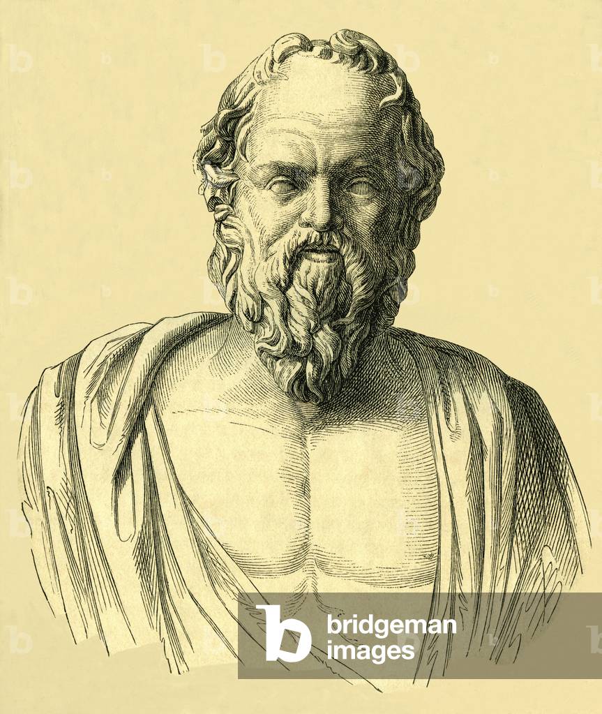 Portrait of Socrates (engraving)