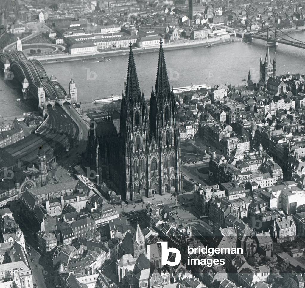 Cologne from the air