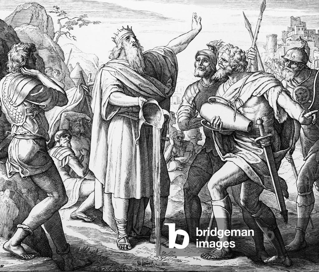 Scene from the Old Testament of the Holy Bible