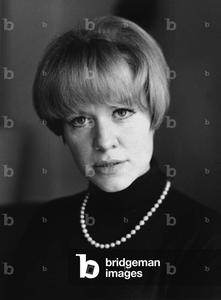 German actress Ingrid van Bergen in 1966