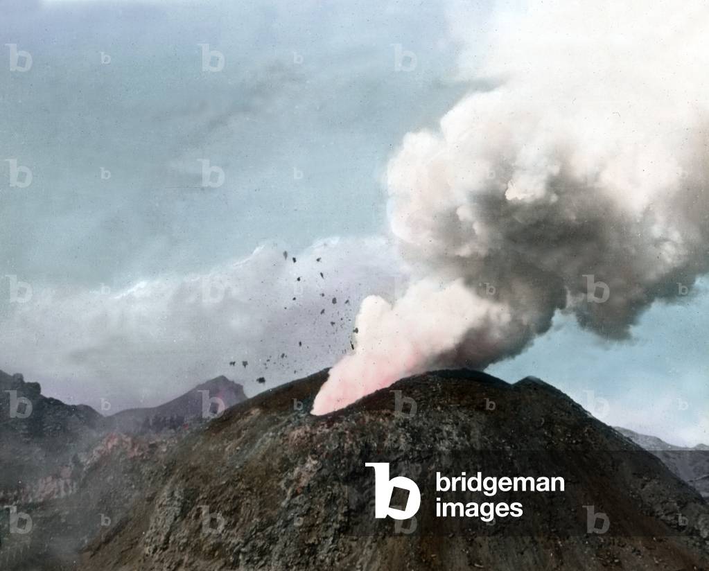 Caldera of Moutn Vesuvius