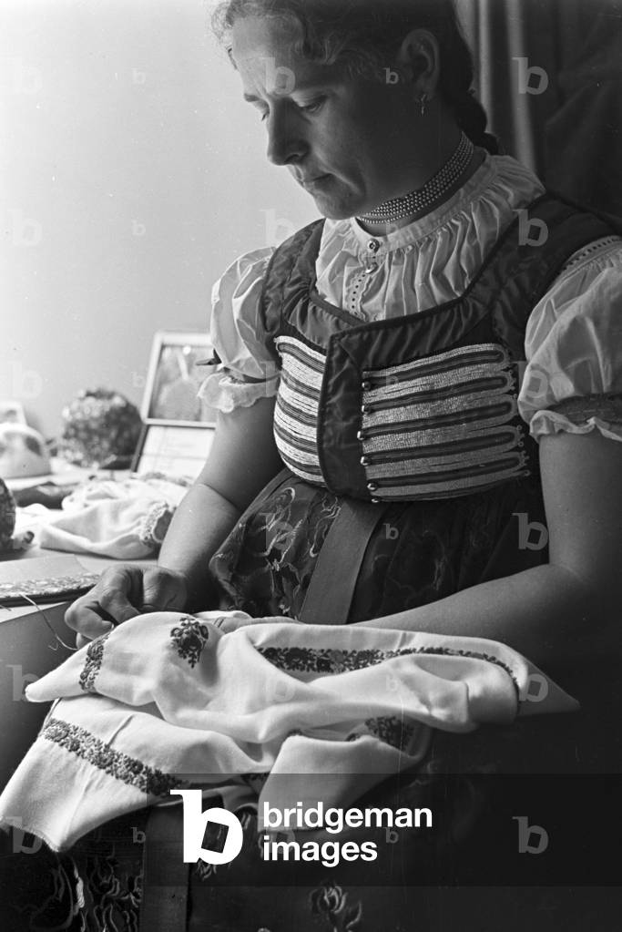 A trip to Gleiwitz in Upper Silesia, Germany 1930s (b/w photo)