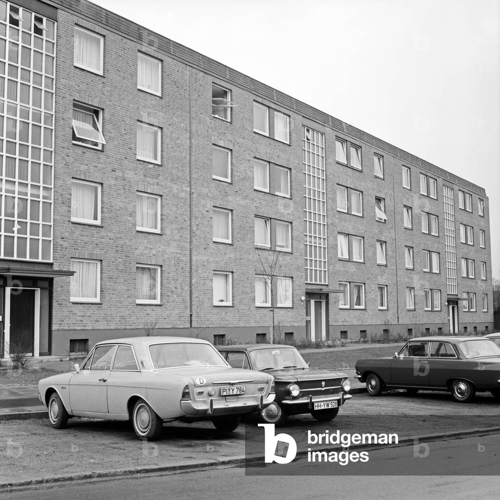 After war architectur of ORBA association at Hamburg, Germany 1960s