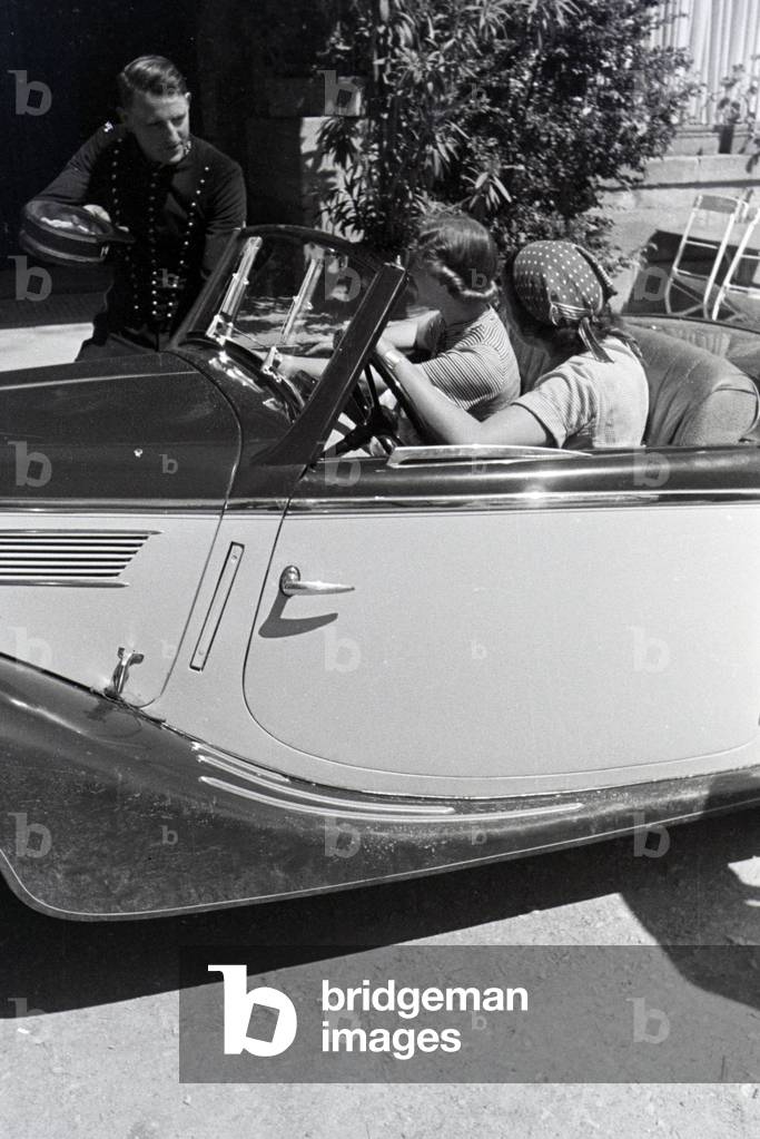 The hotel Kloster Hirsau, Black Forest, Germany 1930s (b/w photo)