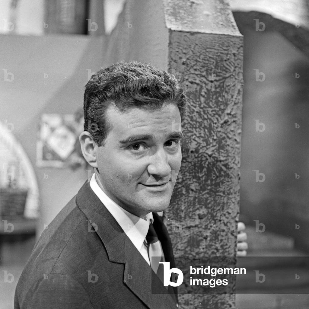 Italian Schlager singer Teddy Reno at the NDR music TV show 