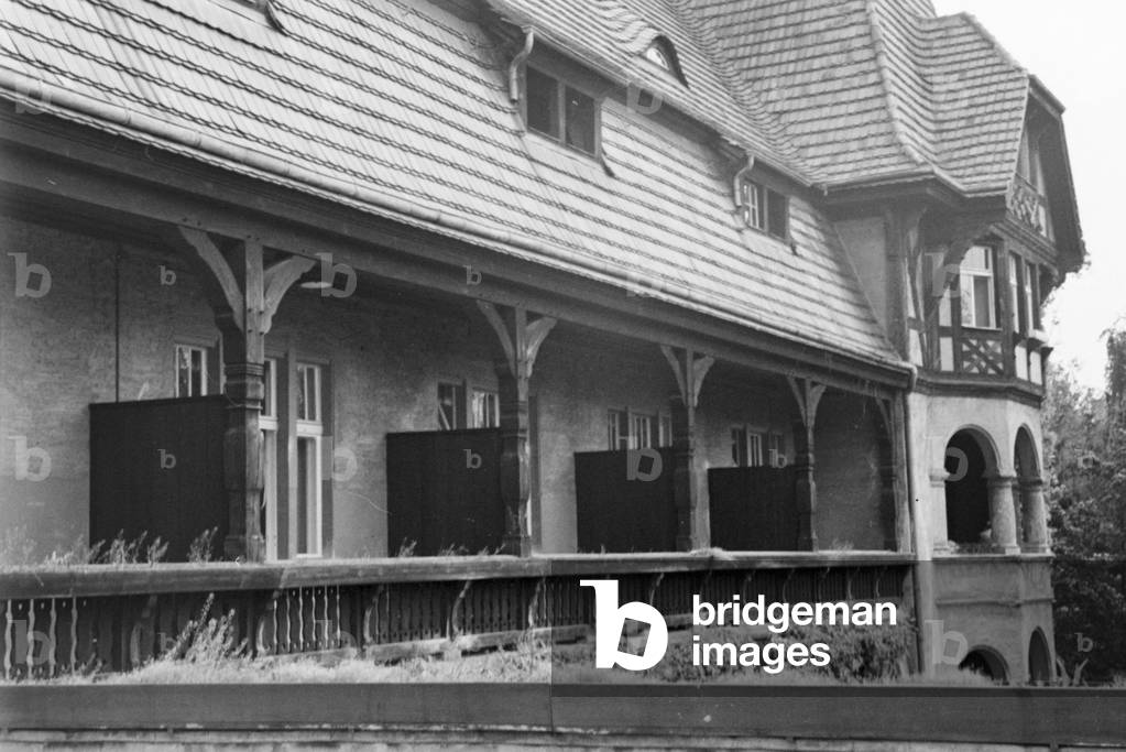 Scenes from childhood in Germany during the 1930s (b/w photo)