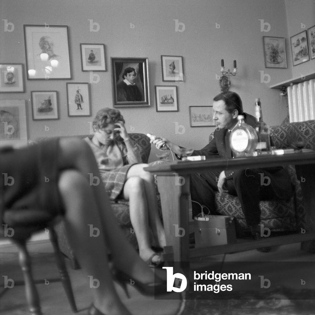 Austrian actress and director Erni Mangold, Germany 1960s