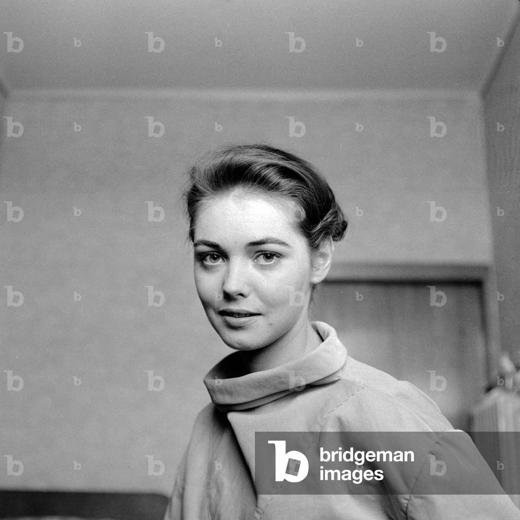 English actress Ingeborg Schöner, Germany 1957