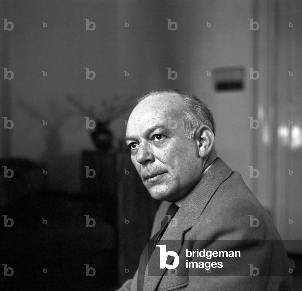 Portrait of an elder man, Germany 1950s