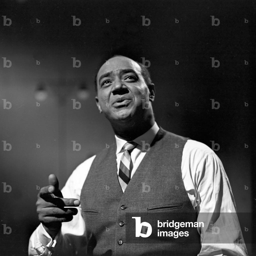 American opera singer Lawrence Winters at Hamburg, Germany 1960s