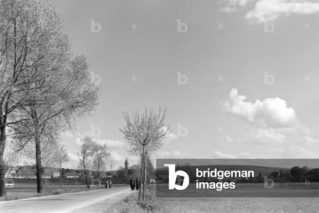 Heidenheim an der Brenz, Germany 1930s (b/w photo)