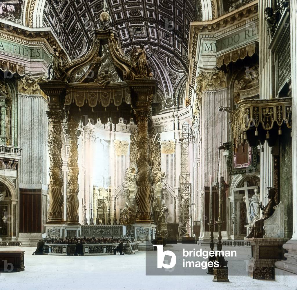 The high altar in St. Peter's Church.