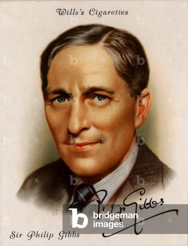 Philip Gibbs (1877-1962) British novelist, journalist and war correspondent, 1937 (print)