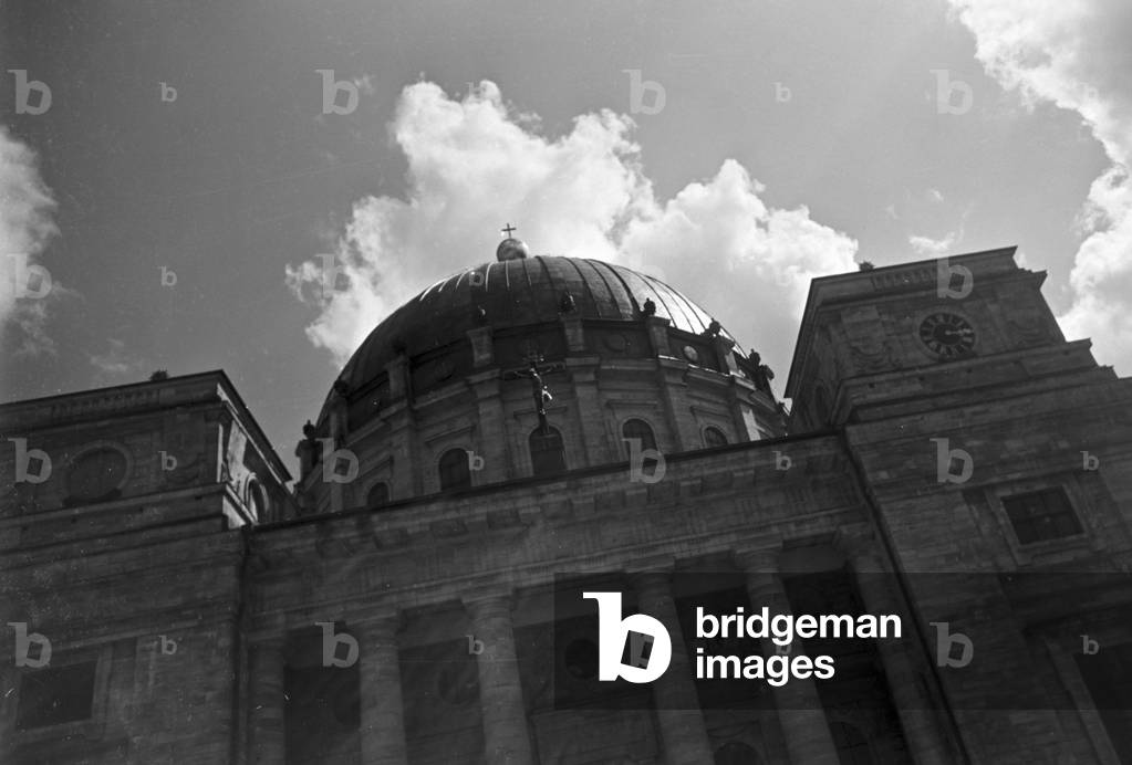 A stay at a health resort in St Blasien, Germany 1930s (b/w photo)