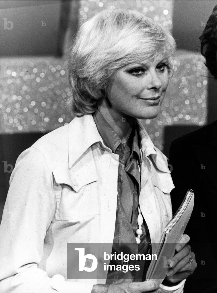 German actress, singer and director Elke Sommer, Germany 1970s
