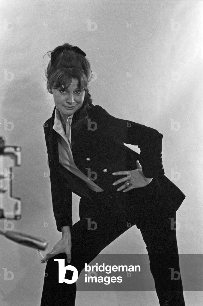 German actress Evelyn Gressmann, Germany 1960s