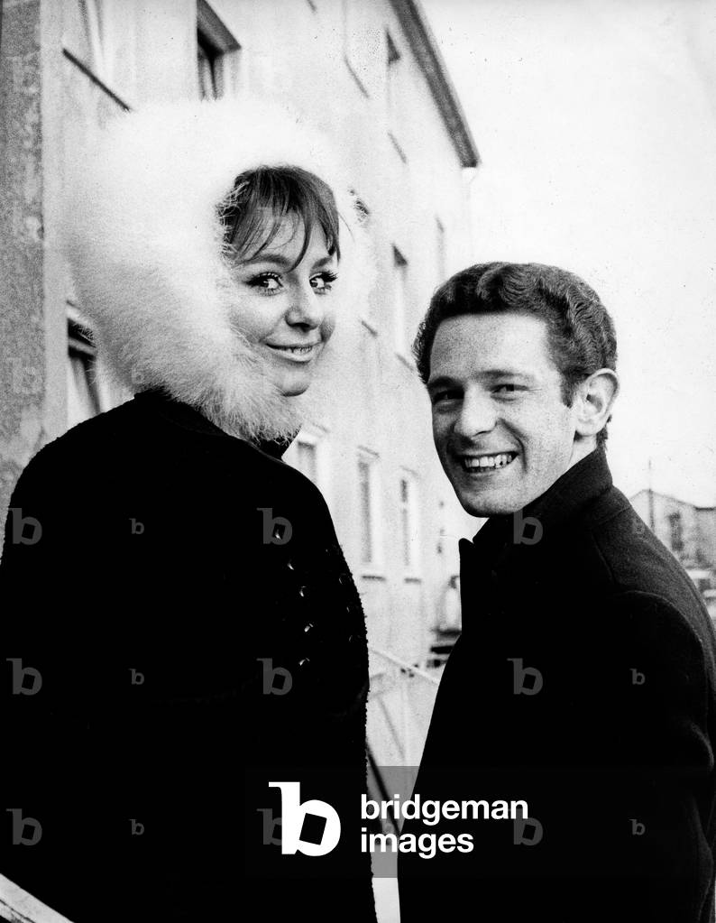 Swiss yodeller and schlager singer Peter Hinnen with Su, Germany 1960s