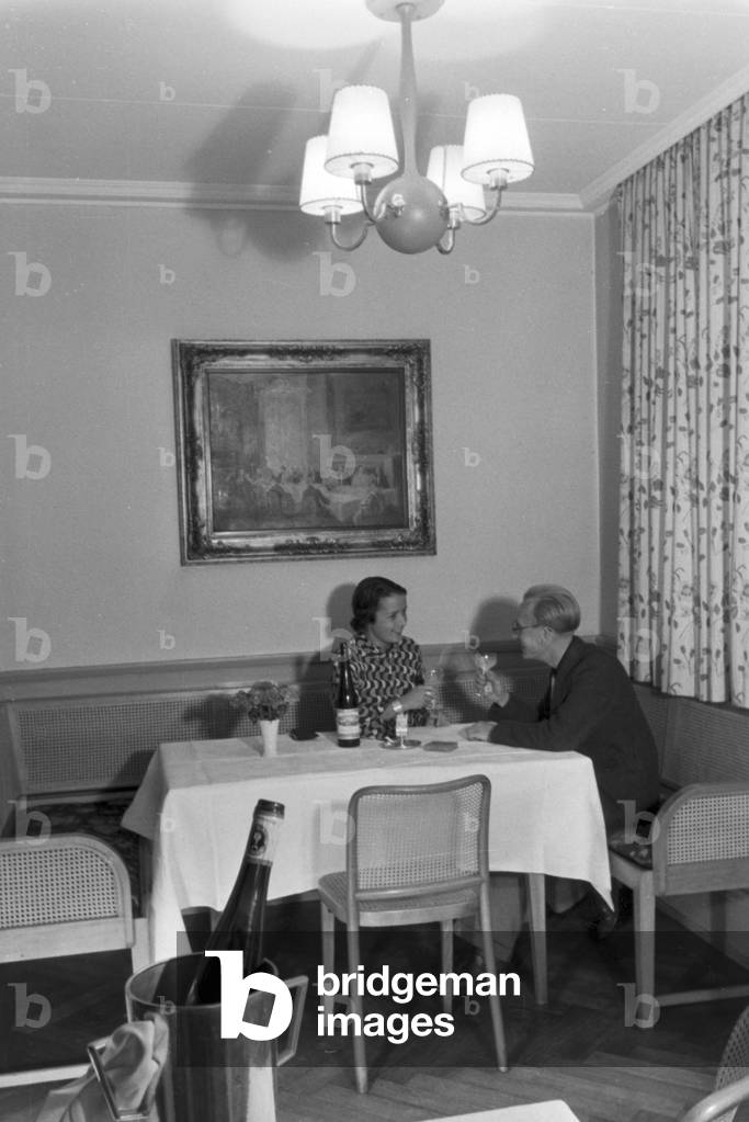 Holidays in the Black Forest, Germany 1930s (b/w photo)