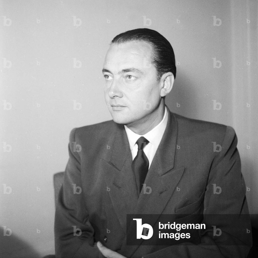 Portrait of a man, Germany 1950s