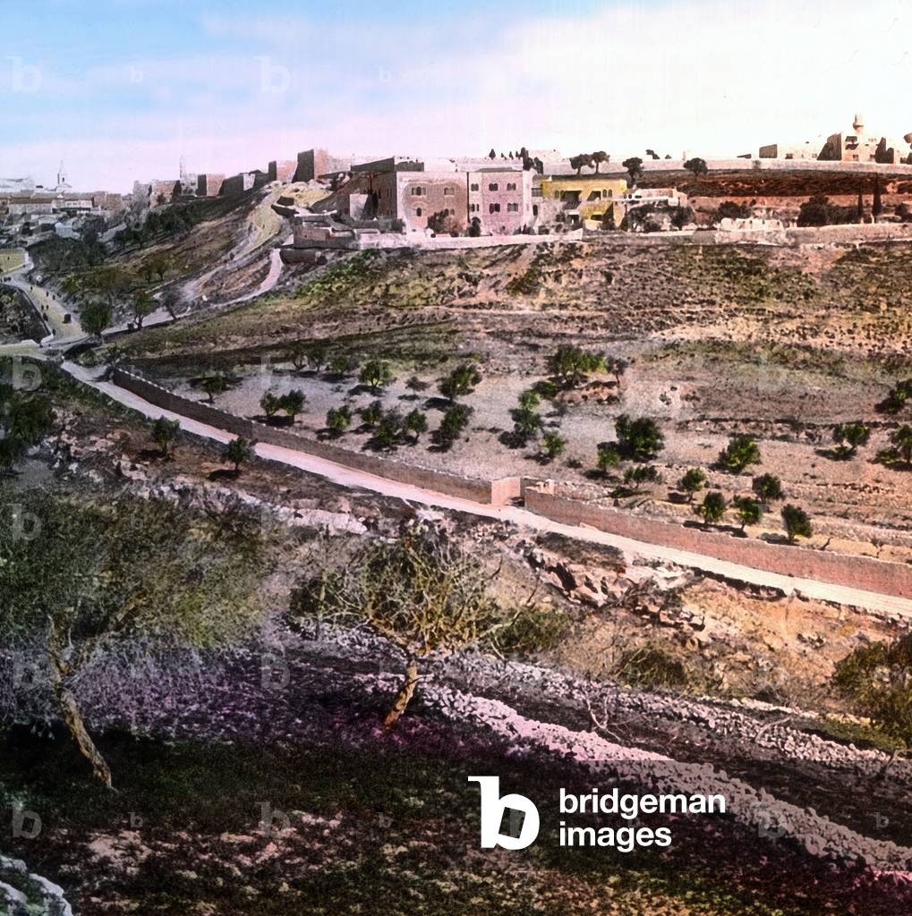 Tzion mountain in the south east of Jerusalem, 1920s