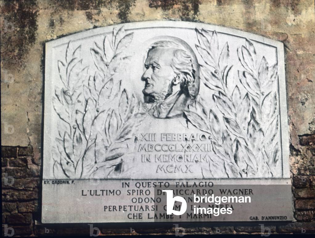 Richard Wagner Memorial Plaque