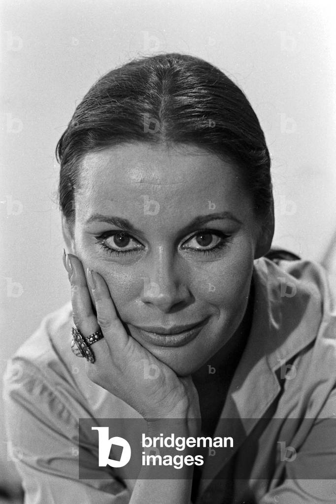 German actress Evelyn Gressmann, Germany 1960s