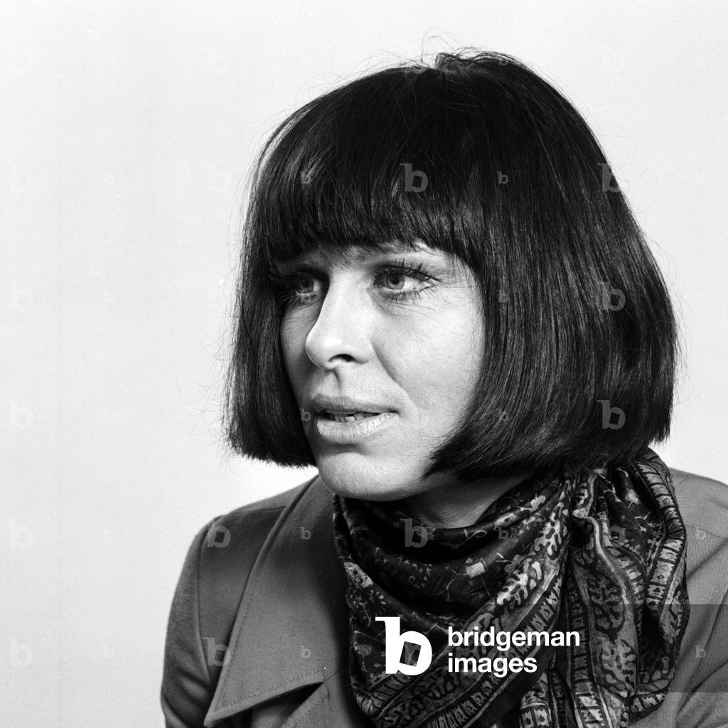 German actress and author Barbara Ruetting, Germany 1970s