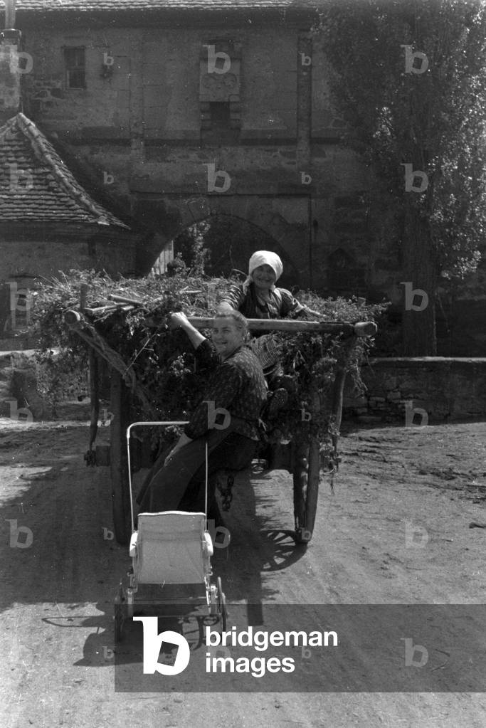 A trip to Pommersfeld and Iphofen, Germany 1930s (b/w photo)