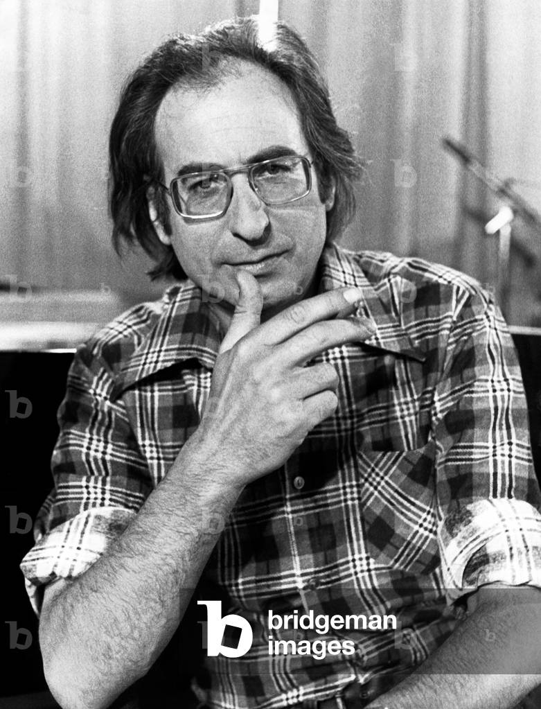 German lyricist, essayist Peter Ruehmkorf, Hamburg 1979