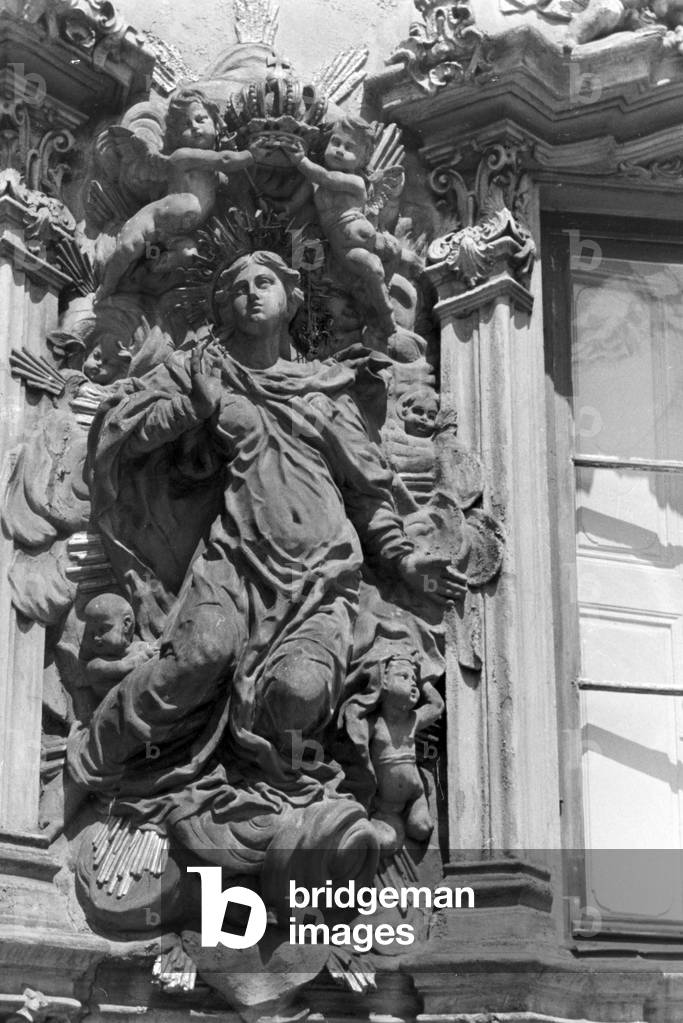 A trip to Würzburg, Germany 1930s (b/w photo)