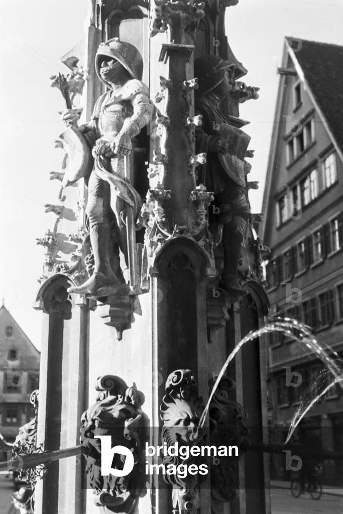 A trip to Ulm, Germany 1930s (b/w photo)