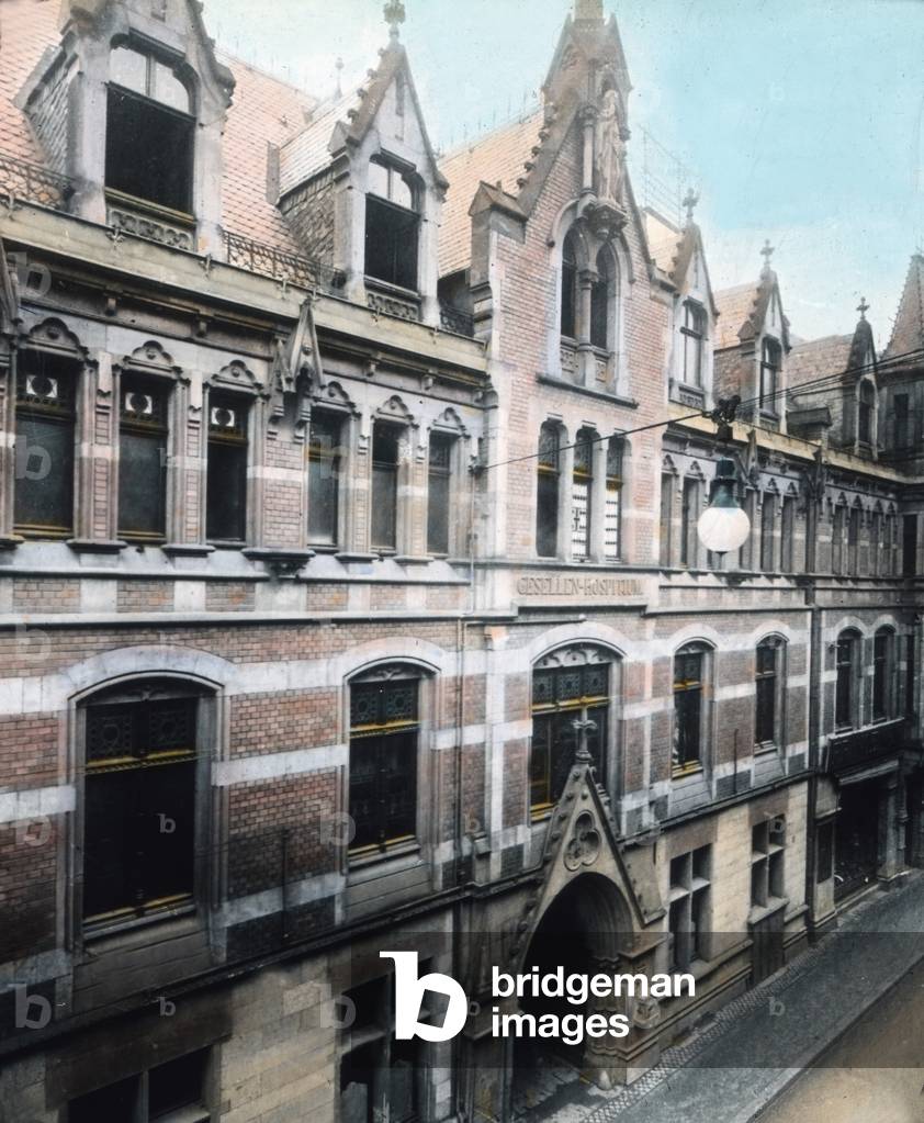 Facade of the Cologne Gesellenhaus 1885-1912