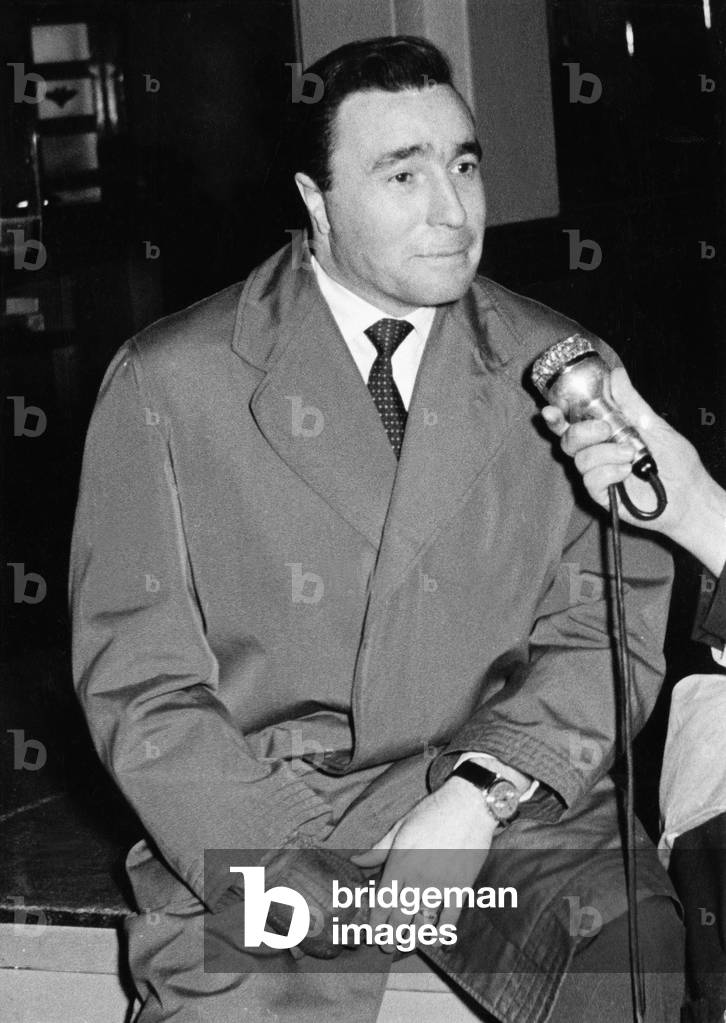 The German documentary filmmaker, producer, journalist and publisher Max H Rehbein, end 1950s