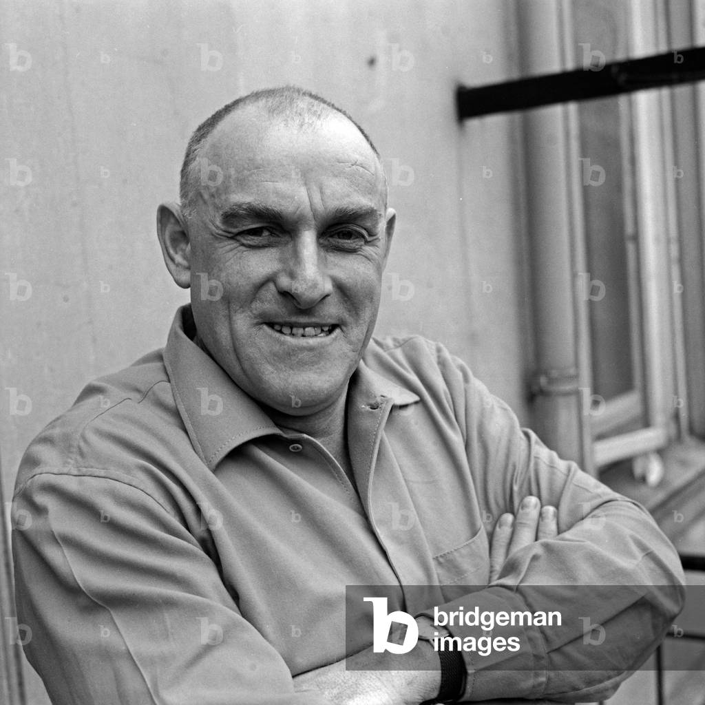 German ballet master, dubbing actor and actor Benno Hoffmann, Germany 1960s