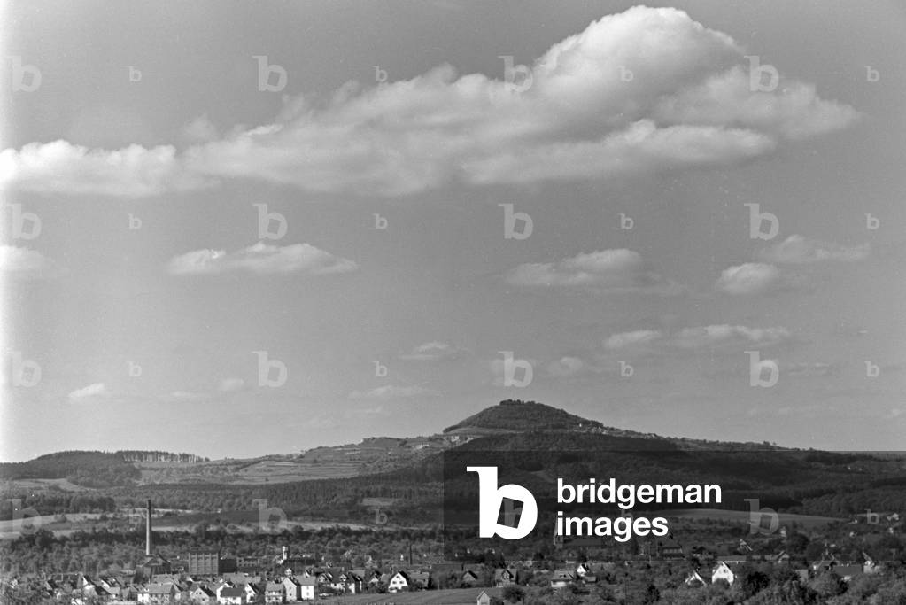 A trip to Eislingen, Germany 1930s (b/w photo)