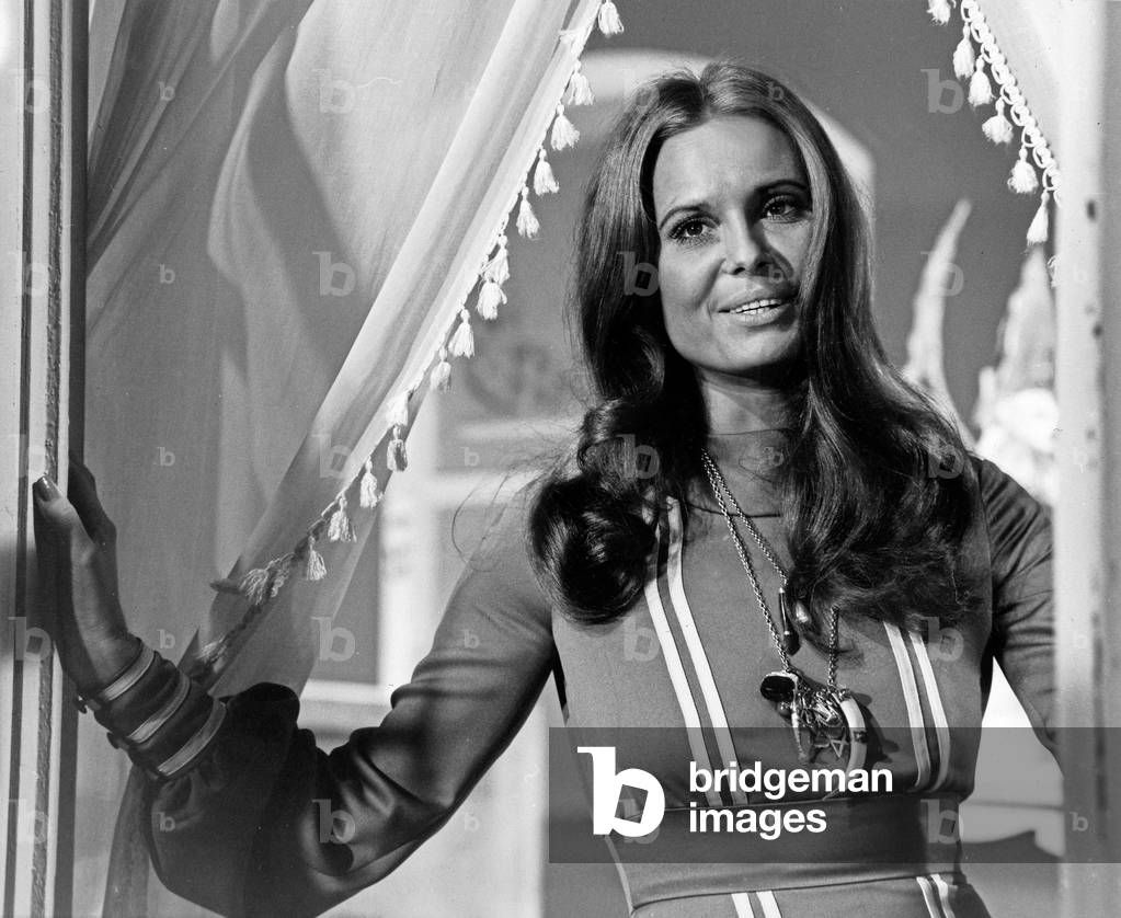 Israeli movie actress and singer Daliah Lavi, Germany 1970s