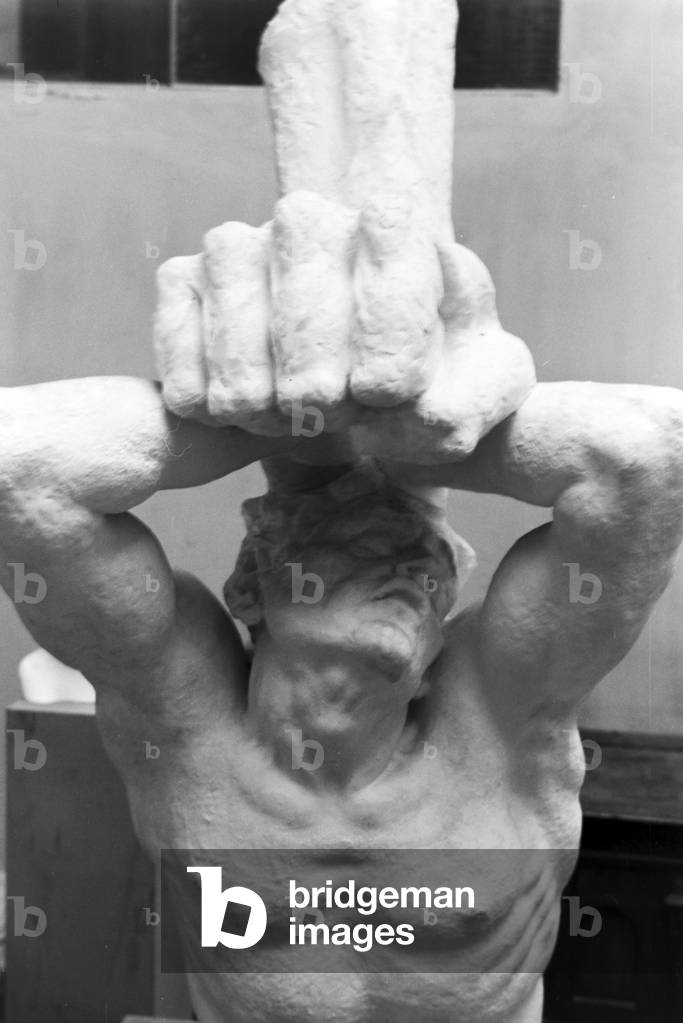 Artwork, Germany 1930s (b/w photo)