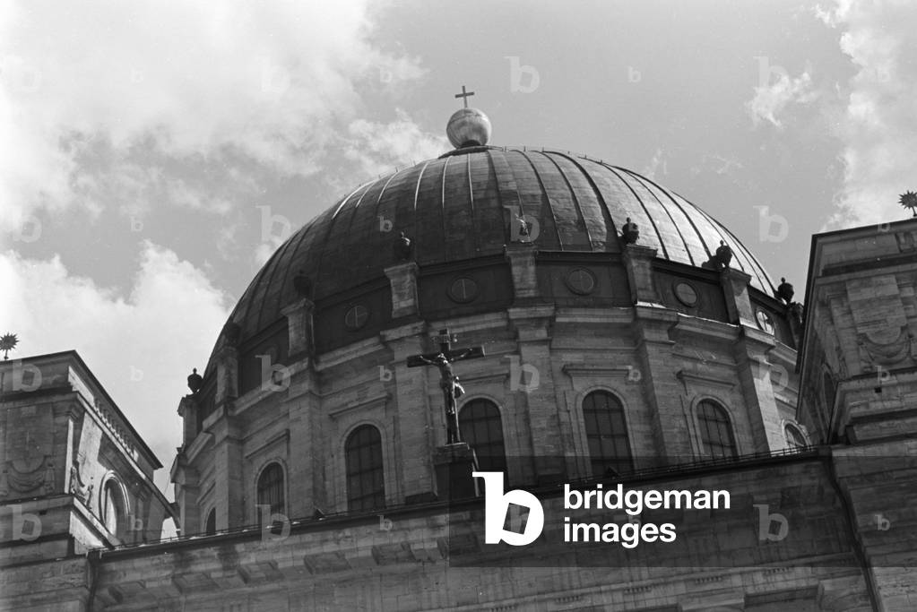 A stay at a health resort in St Blasien, Germany 1930s (b/w photo)