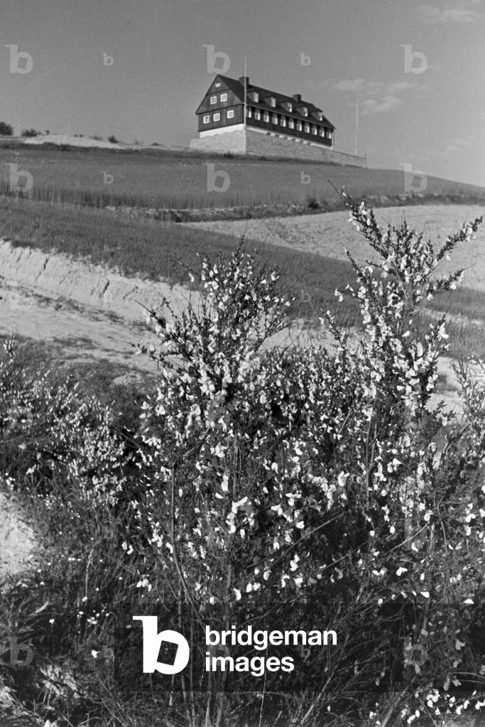 A round trip through Upper Silesia, Germany 1930s (b/w photo)