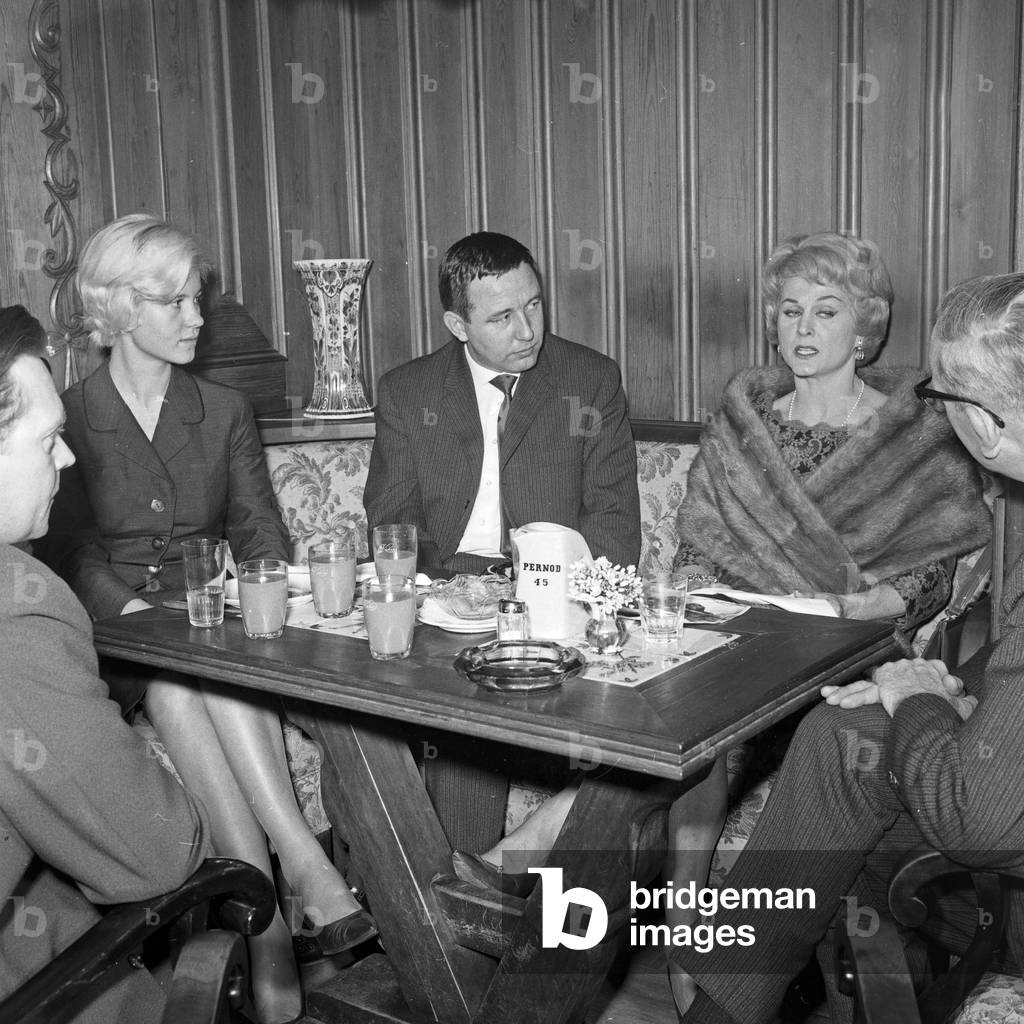 German Austrian singer, dancer and actress Marika Roekk at Hamburg, Germany 1960s