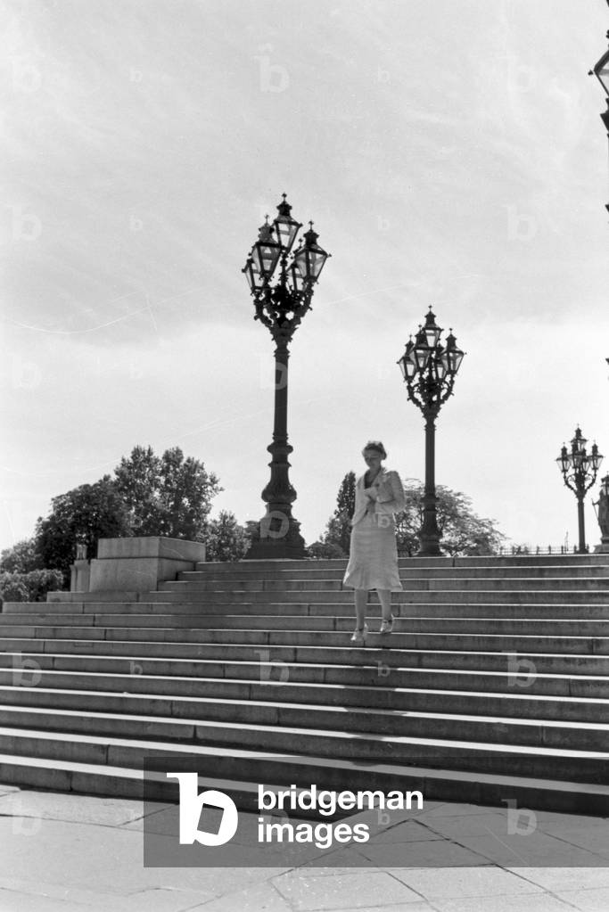A trip to Vienna, Germany 1930s (b/w photo)
