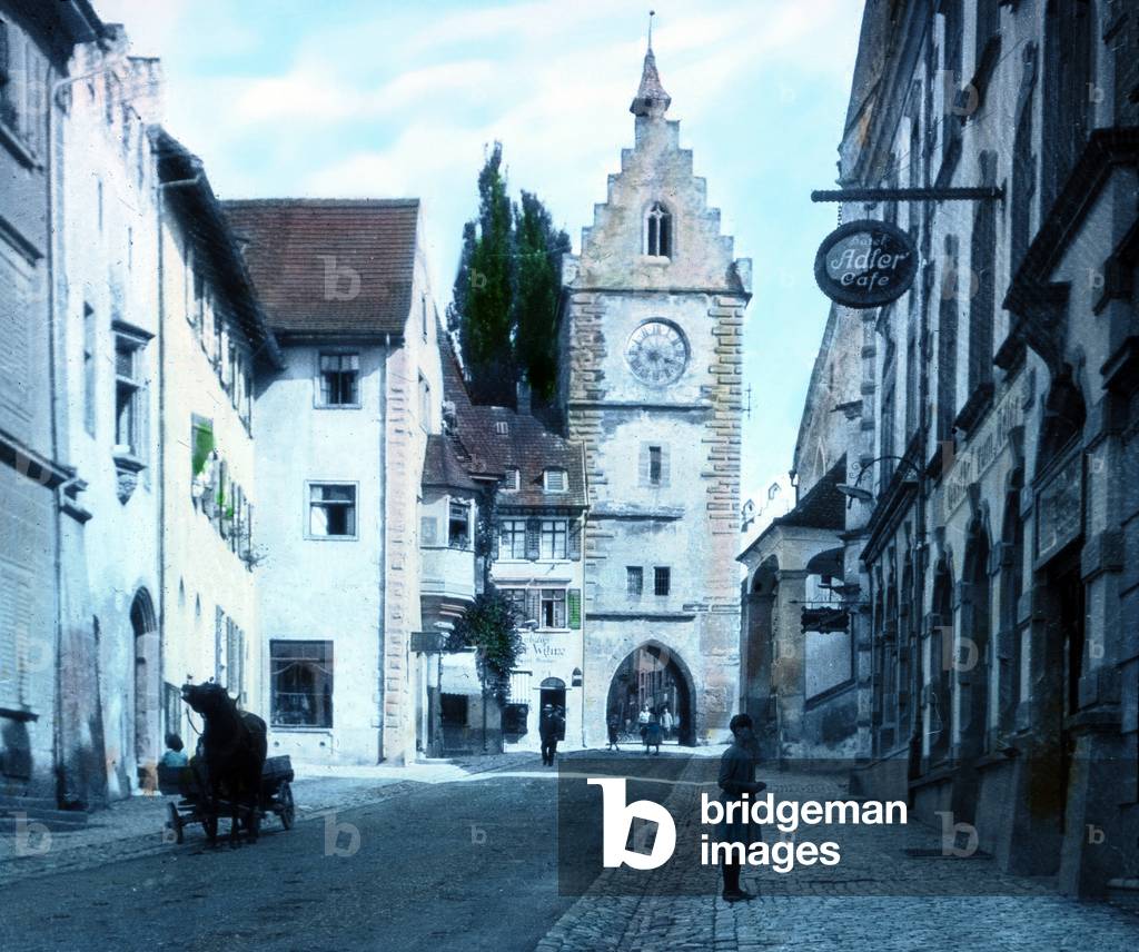 The gate of the discalced monks in Ueberlingen