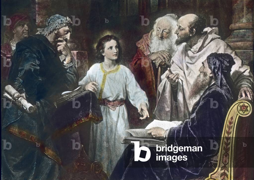 The Twelve-Year-Old Jesus in the Temple