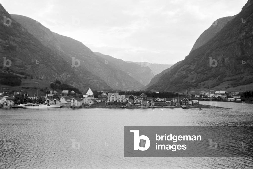 A cruise to Norway, Germany 1930s (b/w photo)