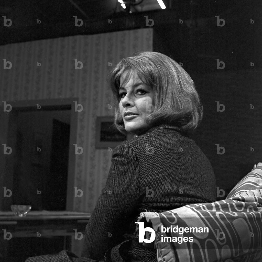 German actress Sabine Bethmann in the TV crime series 
