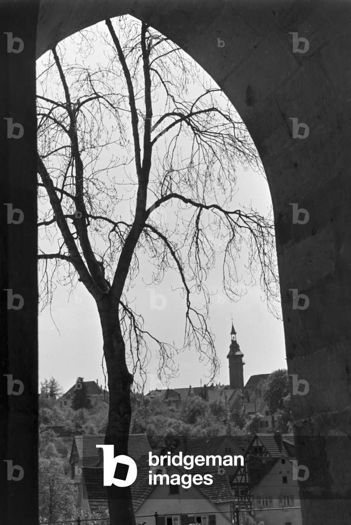 A trip to Marbach, Germany 1930s (b/w photo)