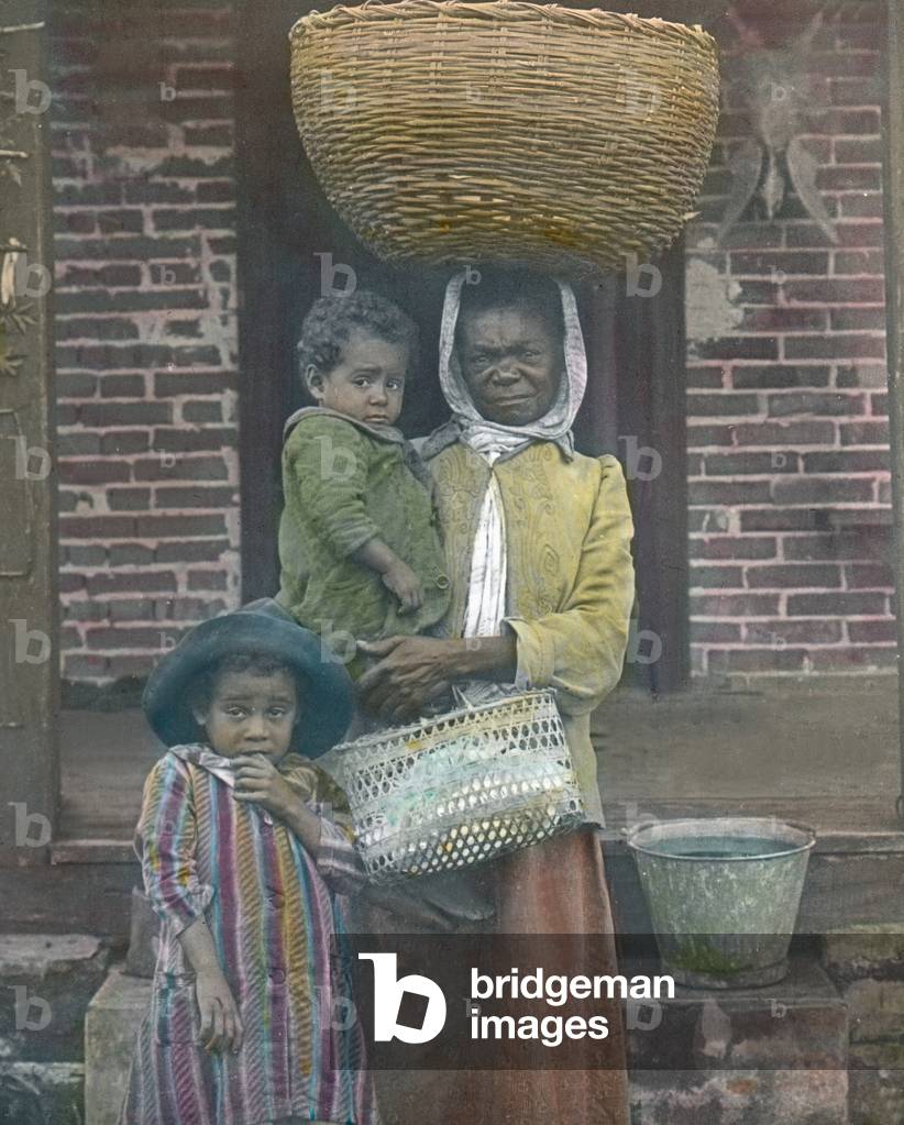 A black wash woman
