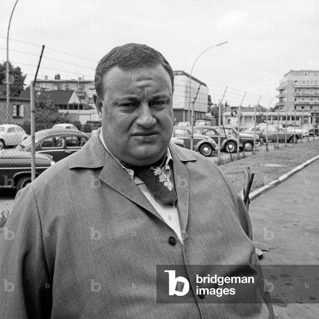 German singer, composer and actor Jean Thome, Germany 1960s
