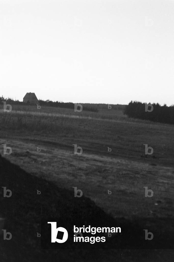 At Maerkische Landschaft area near Berlin, Germany 1930s (b/w photo)