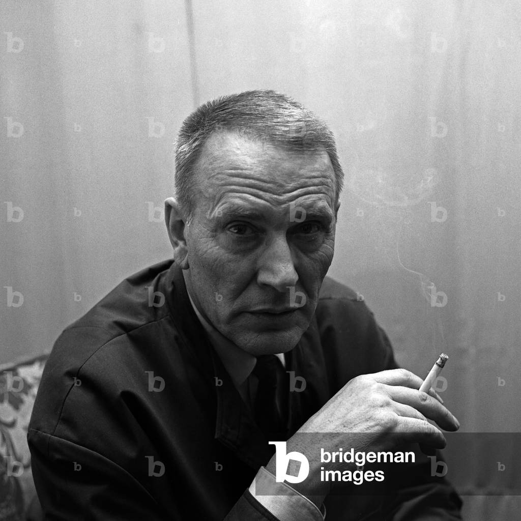 German actor and audio drama speaker Carl Lange, Germany 1960s